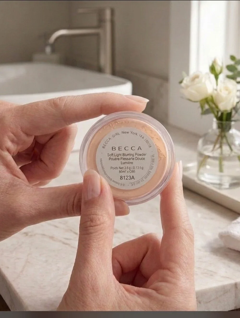 BECCA Golden Hour Blurring Powder Mini 0.13 oz | READ BELOW ☆ Rare ☆